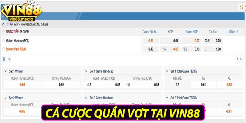 Cá cược quần tại vin88